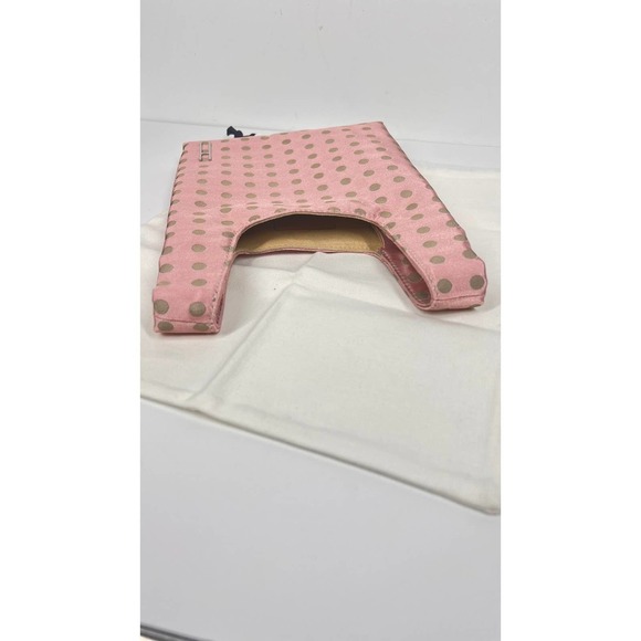 Hayward USA Pink Silk Polka Dot Mini Tote Bag NWOT - Picture 10 of 15
